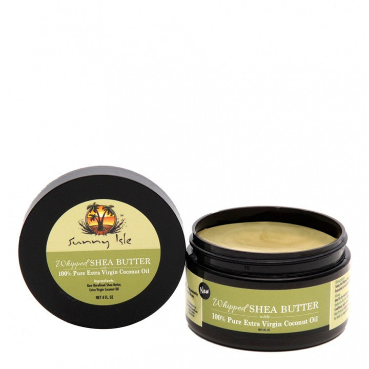 SUNNY ISLE 100% Pure Whipped Shea Butter (4oz)