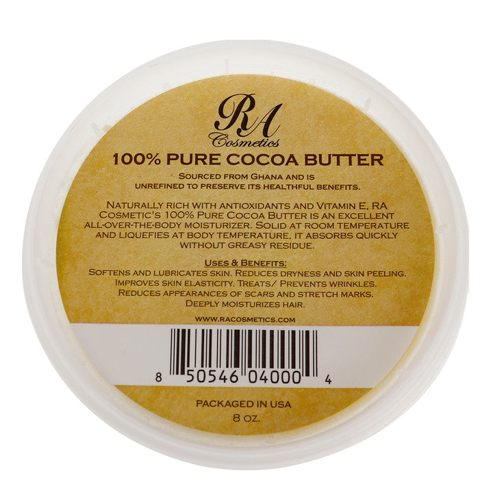 RA COSMETICS 100% Pure Cocoa Butter (8oz)
