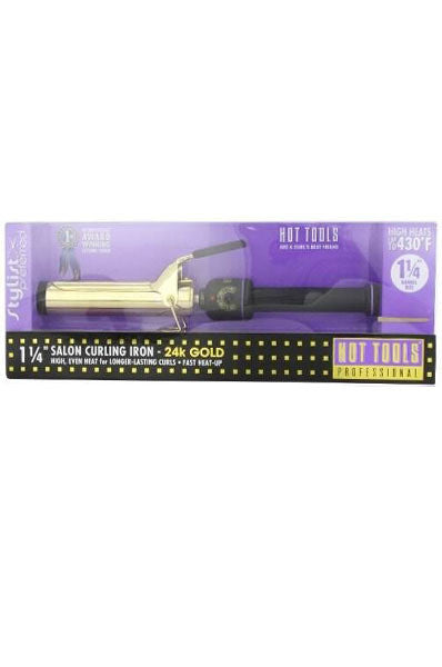 Hot tools professional curling iron outlet purple