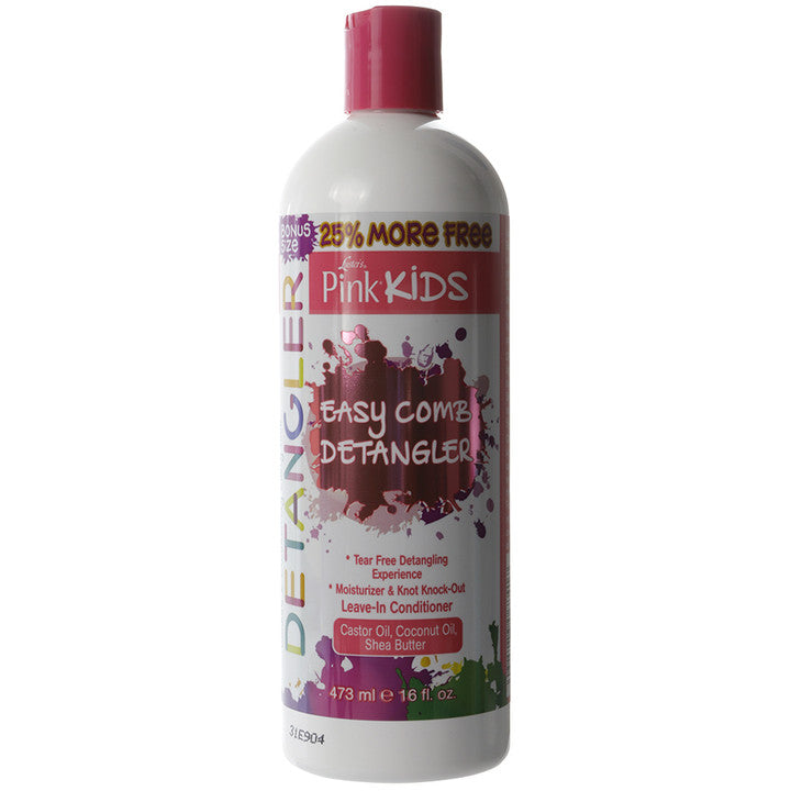 PINK Kids Easy Comb Detangler