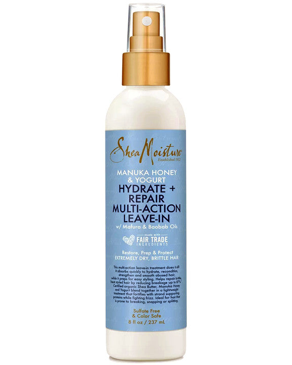 SHEA MOISTURE Manuka Honey & Yogurt Hydrate + Repair Multi-Action Leave-In (8oz)