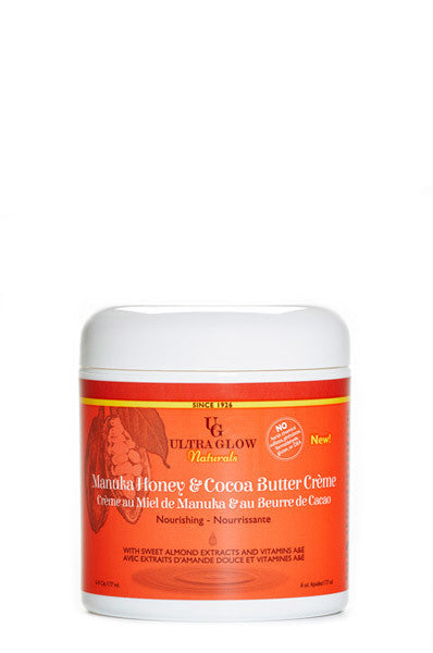 ULTRA GLOW Naturals Manuka Honey & Cocoa Butter Cream(6oz)