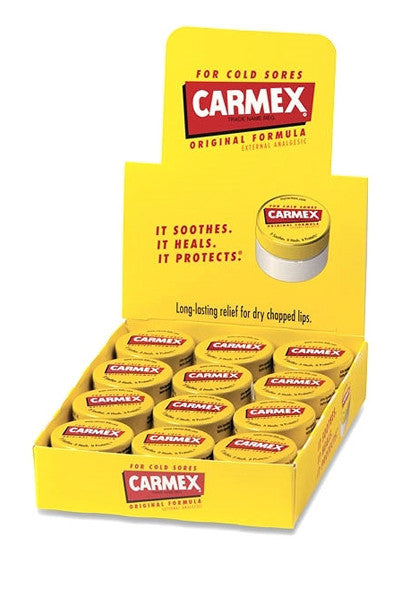 CARMEX Classic Lip Balm Medicated Original Jar
