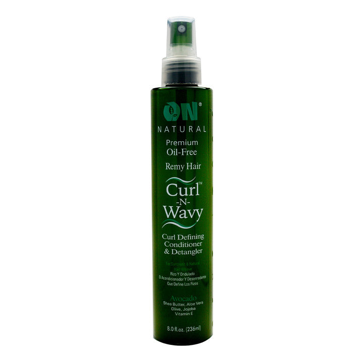 ON NATURAL Curl & Wavy Avocado Conditioner & Detangler (8oz)