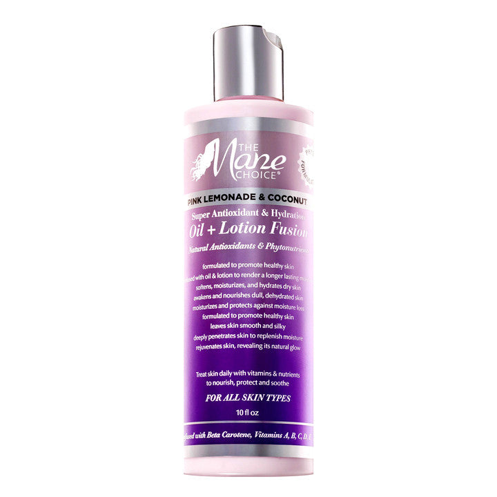 THE MANE CHOICE Pink Lemonade & Coconut Antioxidant & Hydration Body Oil & Lotion(10oz)