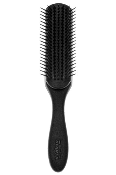 DENMAN Black 7-Row Styling Brush #DE-3C