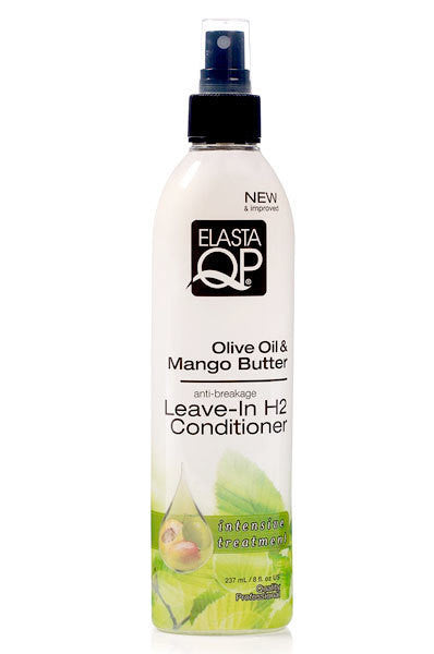 ELASTA QP Olive Oil Mango Butter H2 Leave-In Conditioner (8oz)