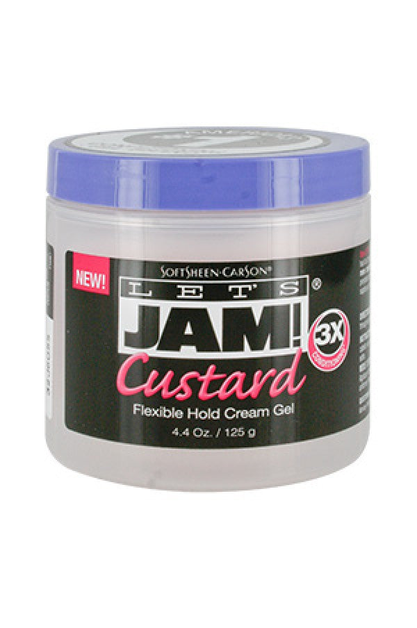 Let's Jam-11 Custard Flexible Hold Cream Gel (4.4 oz)