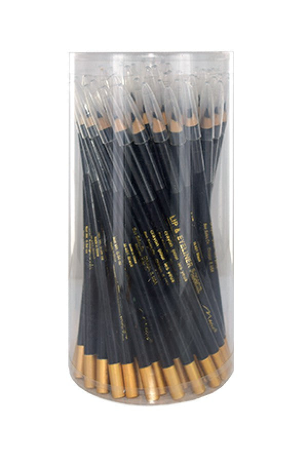 Magic-M401 Lip & Eye Liner Long Pencil 72pcs Black - jar