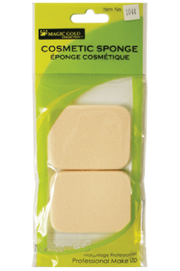 Magic Gold-1044 Cosmetic Rectangula Sponge 2 in 1 -dz