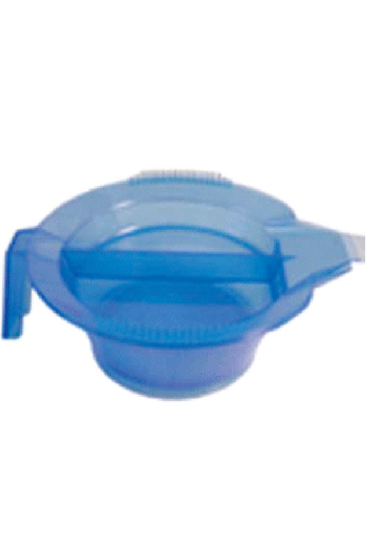 MGC-3100 Tint Mixing Bowl -Clear Blue (rubber base) -pc