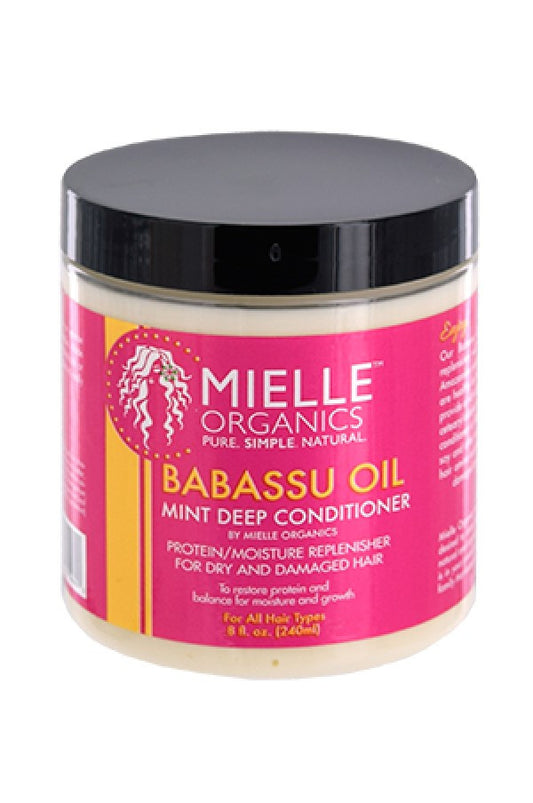 Mielle Organics-1 Babassu Oil Mint Deep Conditioner (8oz)