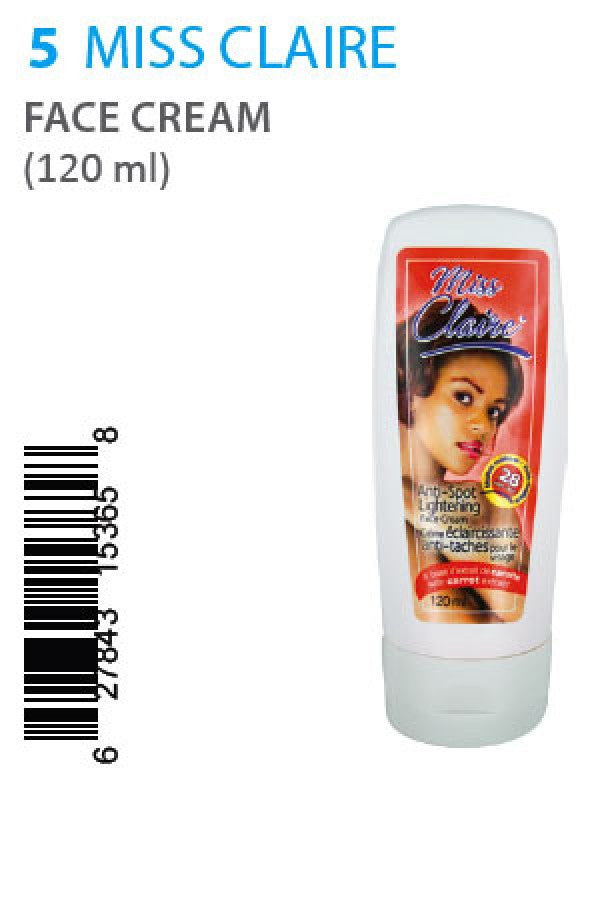Miss Claire-5 Anti-Spot Lightening Cream (120ml)