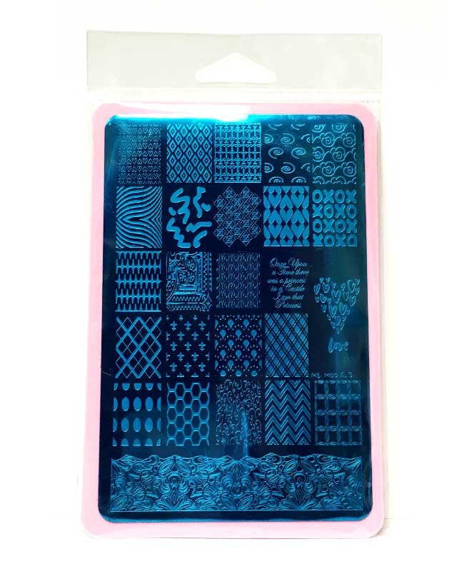 X-Large Plate Design 3 Hearts