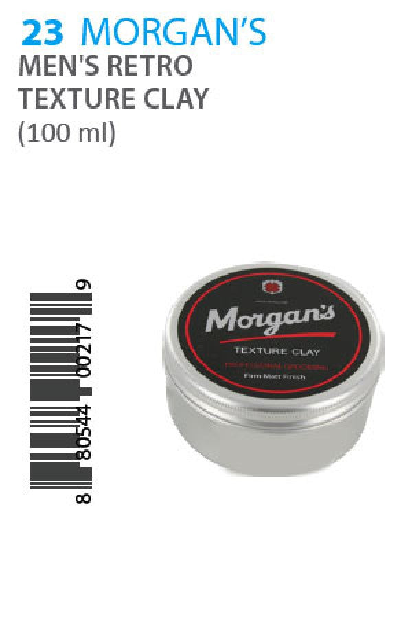 Morgan's-23 Men's Retro Texture Clay 100ml