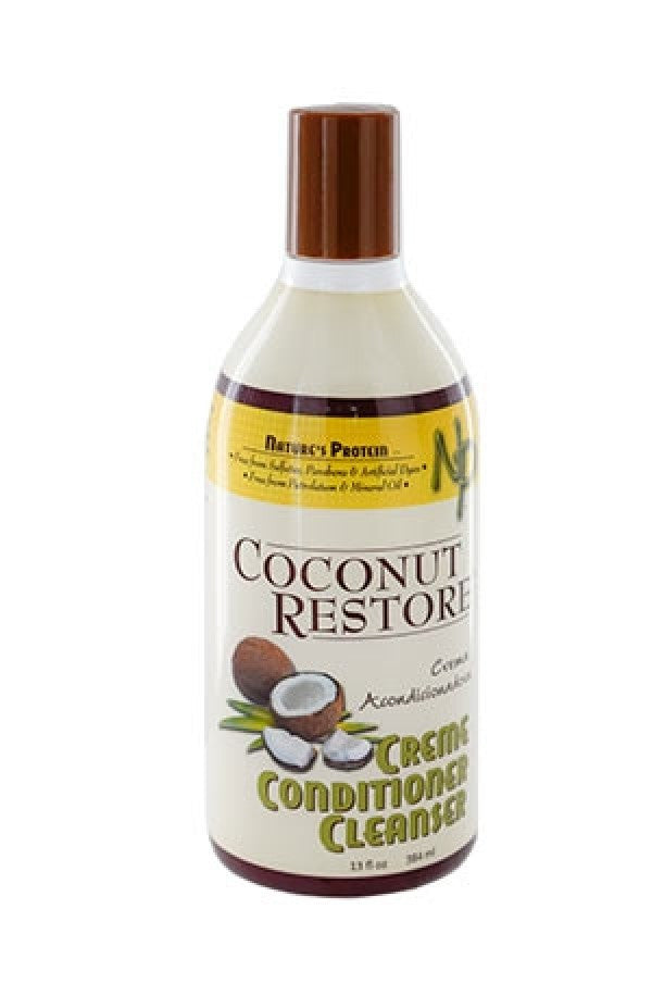 Nature's Protein-9 Coconut Restore Creme Conditioner Cleanser (13 oz)