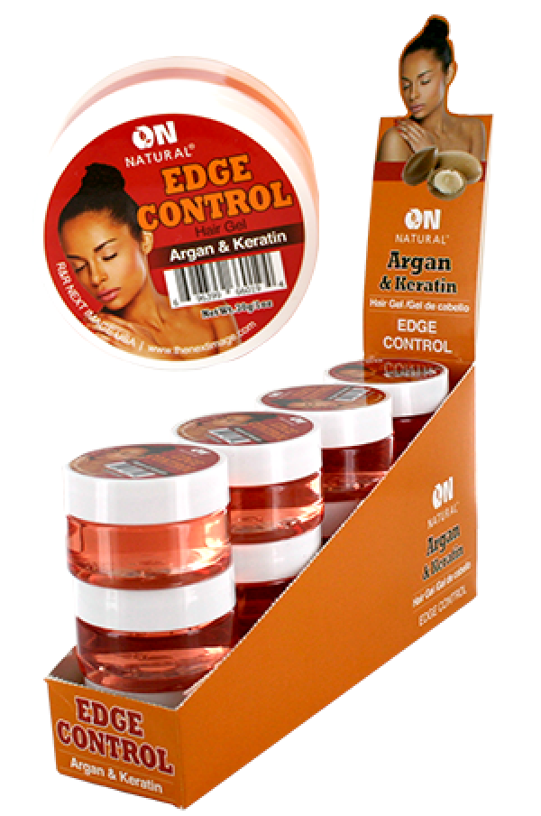 Nextimage-48 ON Edge Control Hair Gel-Argan&Keratin (1oz/12pc/ds)