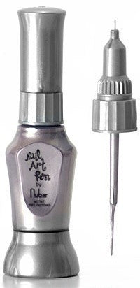Nubar Nail Art Pen in Silver for Creating Detailed Nail Designs and Art