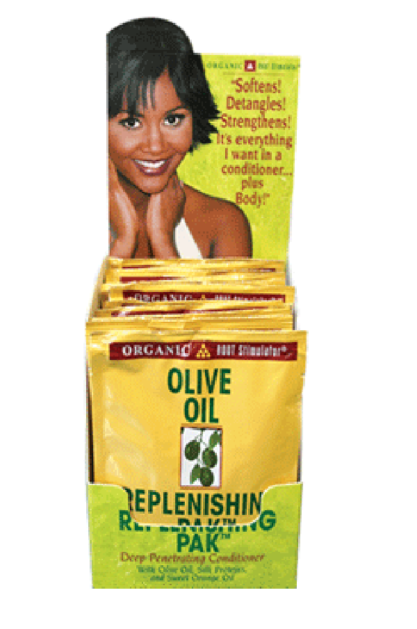 Organic Root-34 Olive oil Replenishing Pak -1.75oz/pk(box)