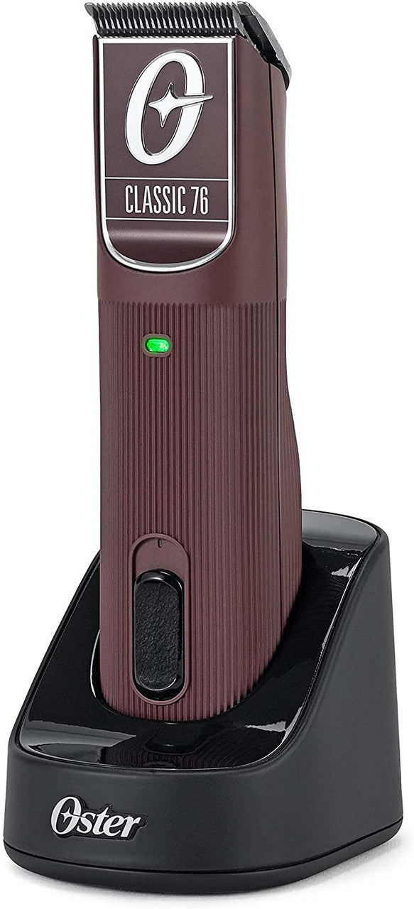 Oster Cordless 76 Classic Clipper Red Burgundy
