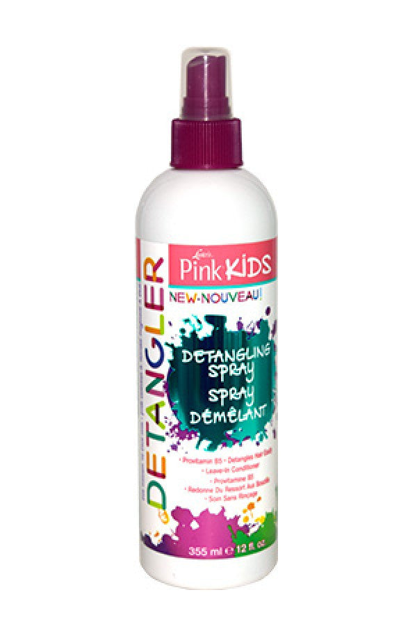 Pink-66 Pink Kids Detangling Spray (12oz)