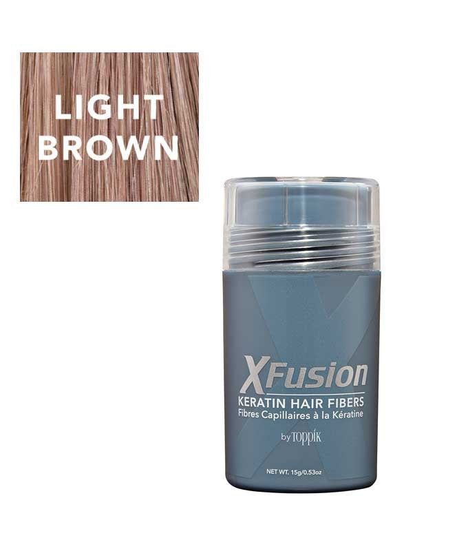 Xfusion Hair Fibers Light Brown 15g