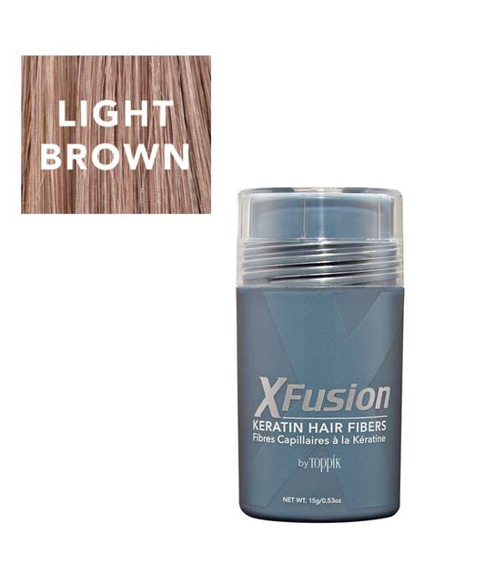 Xfusion Hair Fibers Light Brown 15g