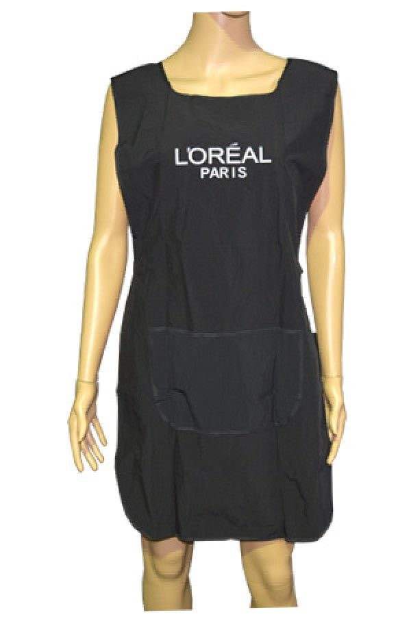 Magic Gold-6633 Salon Cutting Apron (Loreal) Black-pc