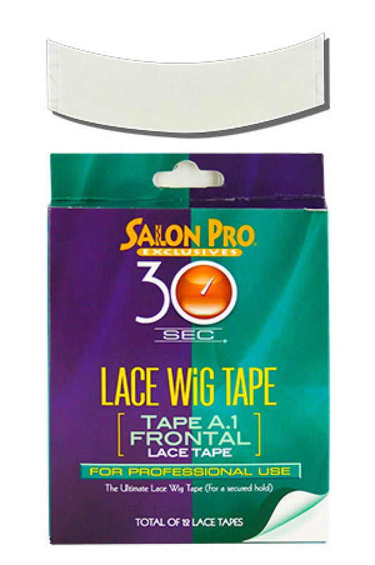 Salon Pro-43 30 Sec Lace Tape  A1 Surface-Frontal 12/pk