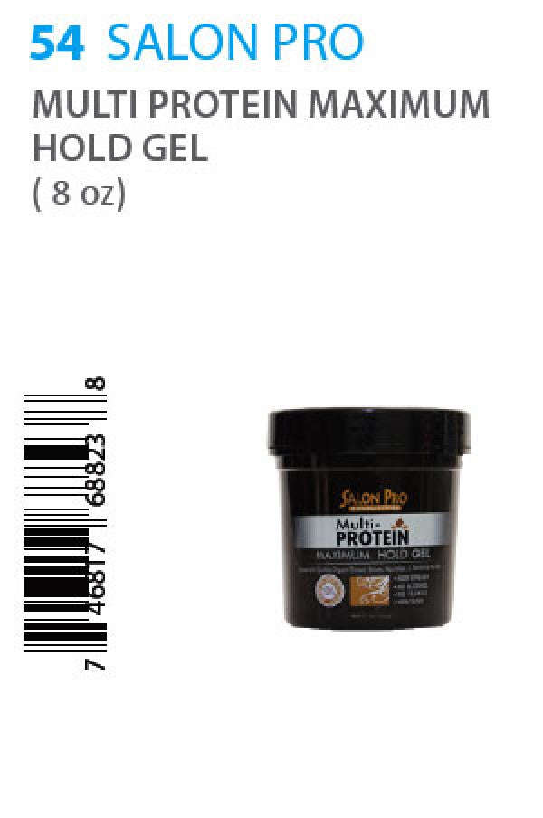 Salon Pro-54 Multi Protein Maximum Hold Gel (8oz)