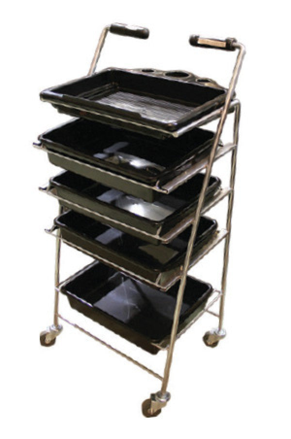 BB-302 Salon Trolley-Black