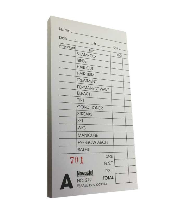 UNISEX CASH SLIP 10pk