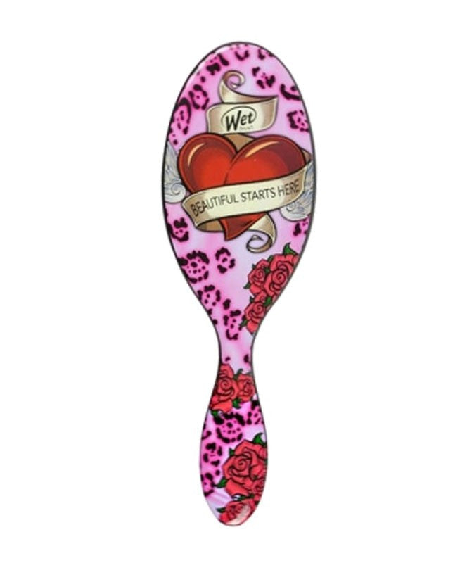 WET BRUSH TATOO HEART