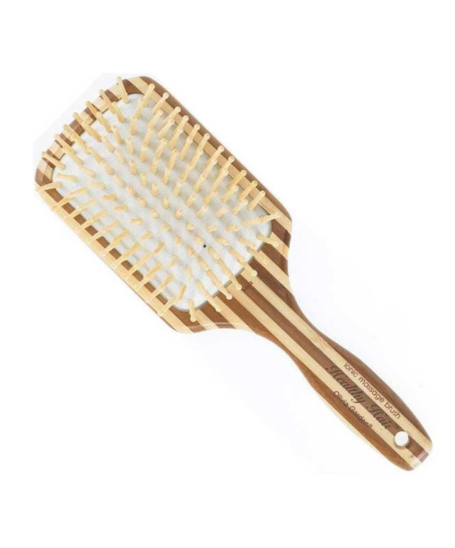 BAMBOO MASSAGE BRUSH PADDLE LG