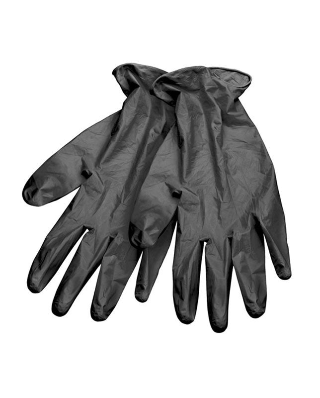 Baby Med Black Viny Glove 100p