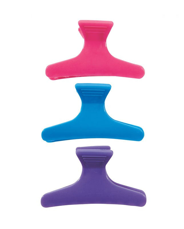 368 JAW CLIPS BLACK 12 PK