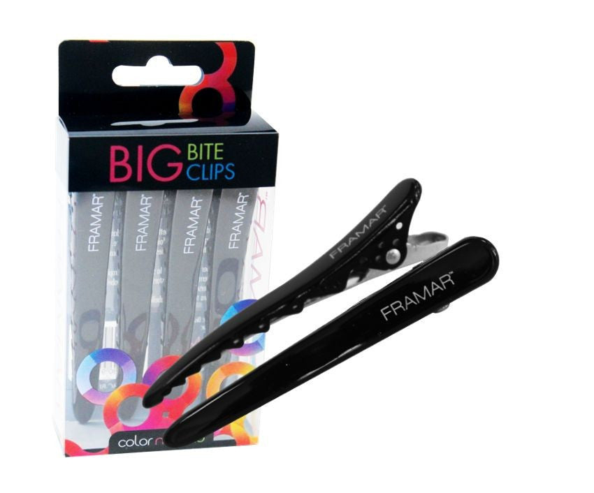 Big Bite Clip Black 4pk