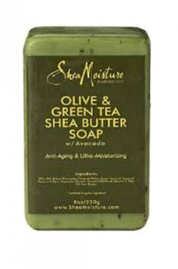 Shea Moisture-5 Olive & Green Tea Shea Butter Soap (8oz)