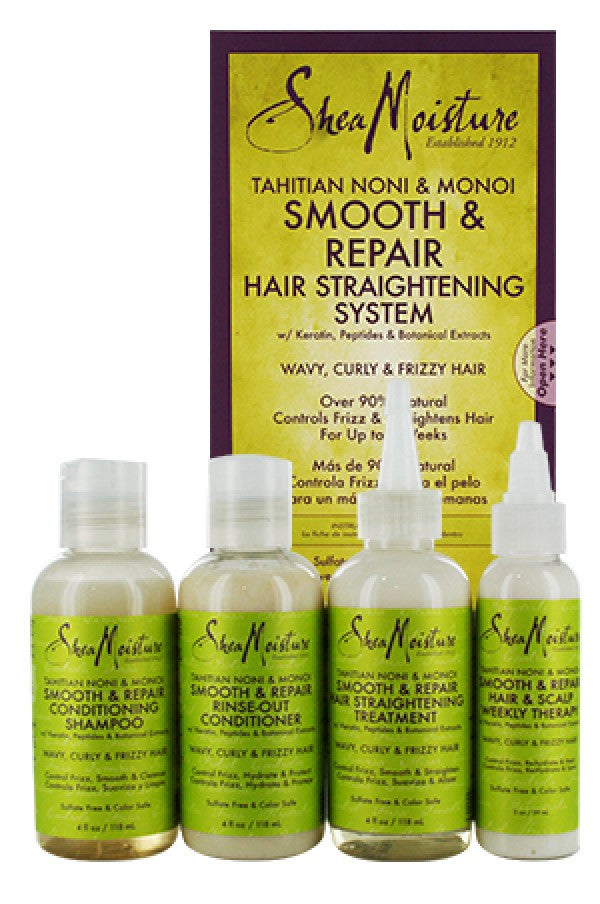 Shea Moisture-67 Tahitian&Monoi S&R Hair Straightening System