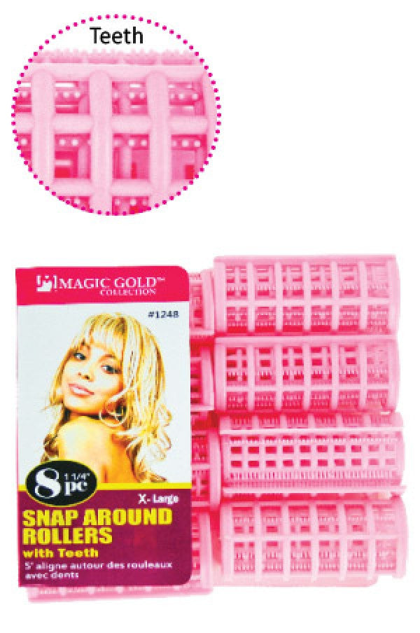 Magic Gold - Snap Around Teeth Rollers - -X-Large 1248