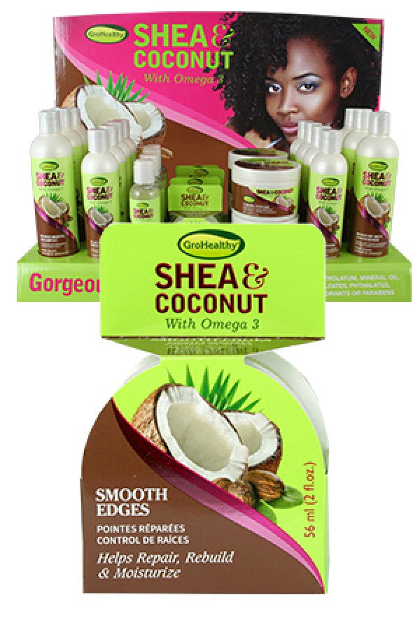 Sofn'free-49 Grohealthy Shea&Coconut Smooth Edges (2oz)