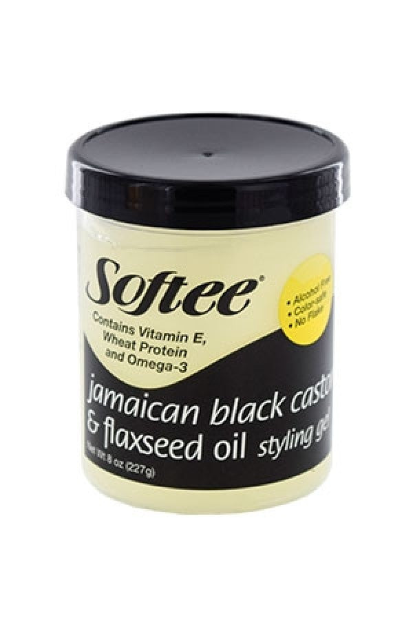 Softee-70 Jamaican Black Castor Oil Styling Gel (8 oz)