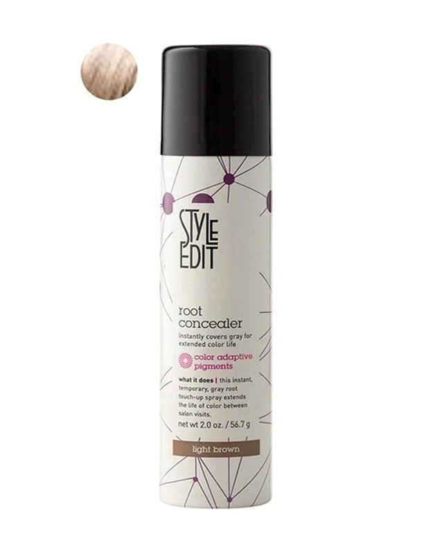 Style Edit Root Spray Light Brown 2oz