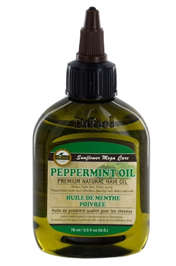 Sunflower-48 Difeel Premium Natural HairOil (2.5 oz)Peppermint