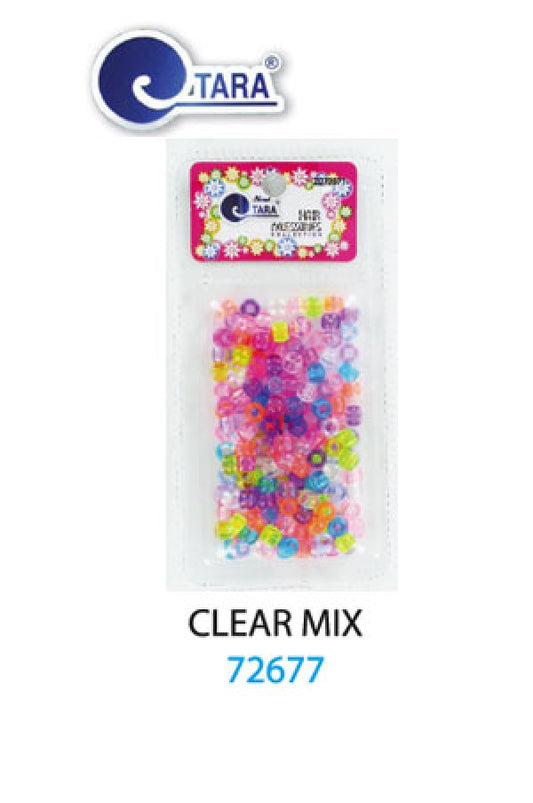 Tara Bead (S) 72677 Clear Mix -pc