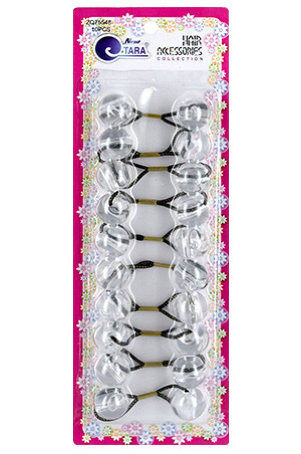 Tara Bubble Round 75548 Clear (20mm, 10/pk) -pc