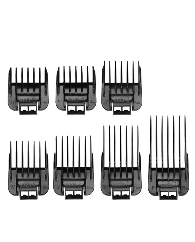 01380 ANDIS CLIPPER COMBS SET 7pk