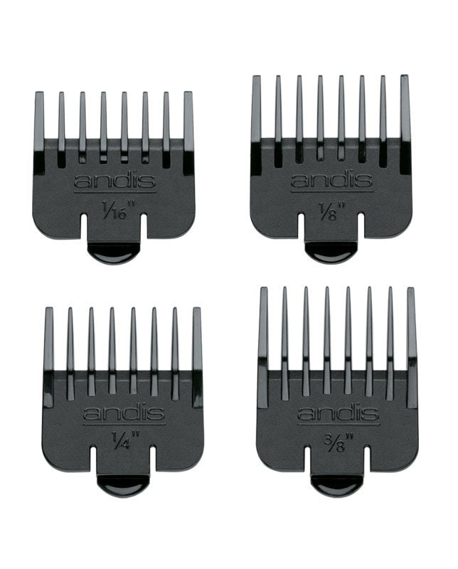 04640 ANDIS CLIPPER COMBS 4pk