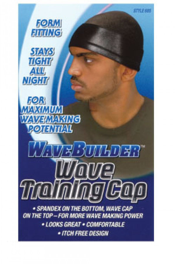 Wave Builder 685 Wave Training Cap - Black (1 dz/pk)