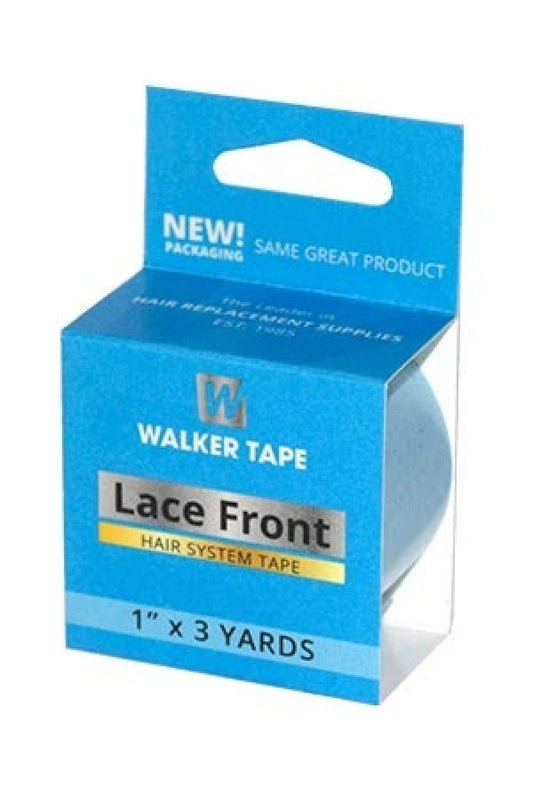 Walker Tape-21 Lace Front Support Tape Blue Liner 1" X 3yds
